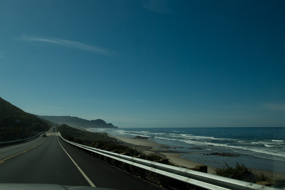 Auf dem Highway 101 Richtung Süden