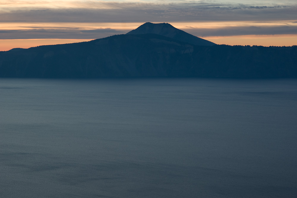 Mount Scott am Sdrand des Sees