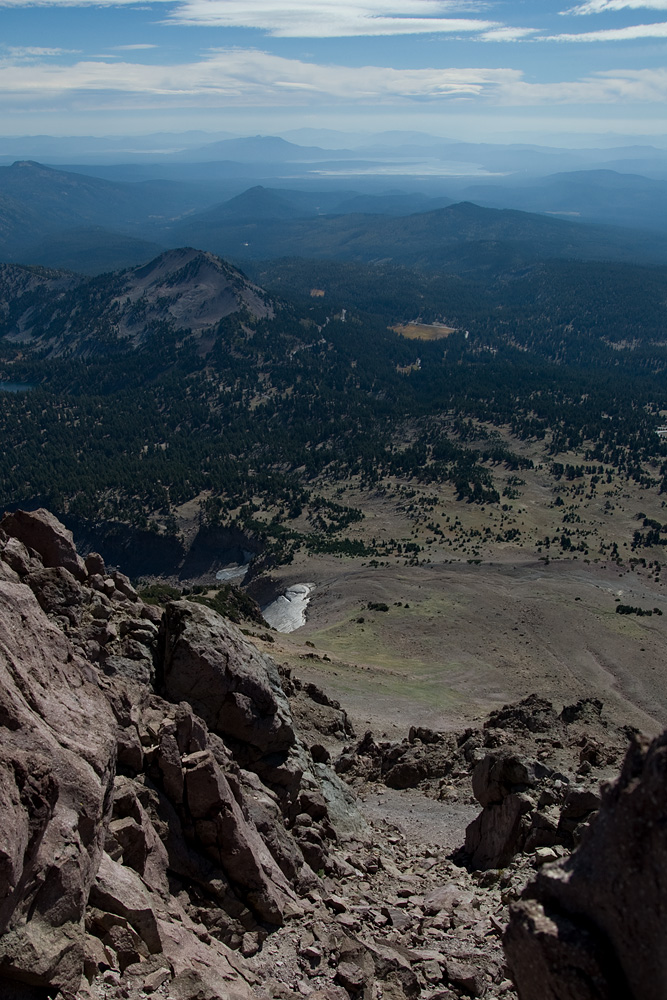 Ein Blick in Richtung Sden ber Klamath County