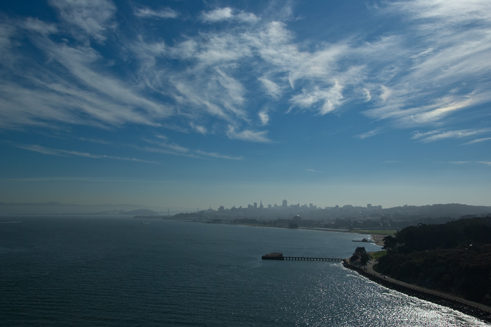Die Skyline von SF.